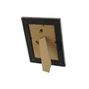 Photo frame Home ESPRIT Black Green Natural Aluminium Crystal MDF Wood Scandi 19 x 2 x 24 cm (2 Units)