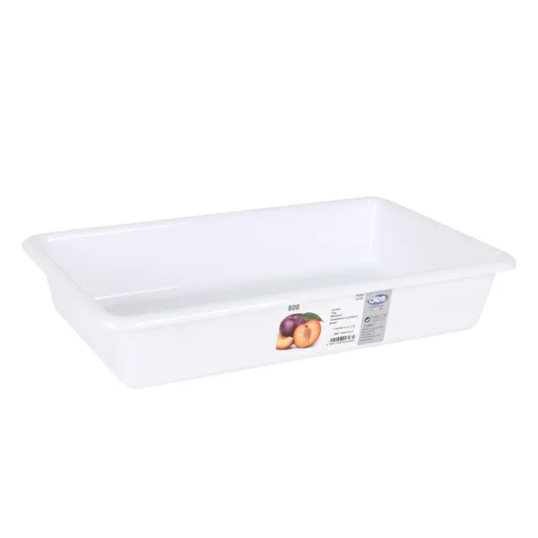 Bucket Dem Bob White 37 x 23 x 7 cm (24 Units)