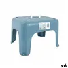 Stool Tontarelli Dumbo Blue 38 x 30 x 24 cm With handle (6 Units)