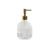 Soap Dispenser Home ESPRIT Transparent Golden Aluminium Crystal ABS 10 x 10 x 18 cm