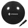 Kuntopallo Springos FB0014 65 cm pumpulla musta | Osta verkosta — Megaluks