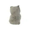 Decorative Figure Home ESPRIT Grey Owl Aged finish 10 x 9 x 14 cm (3 Units)