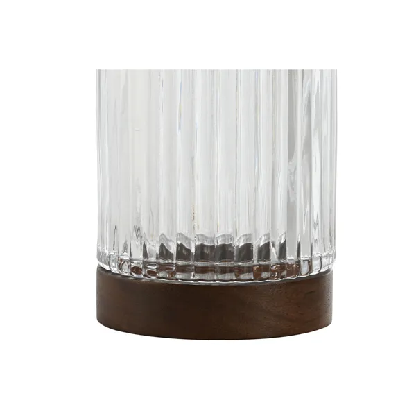 Glasses Home ESPRIT Brown Crystal Acacia 7,5 x 7,5 x 11,5 cm