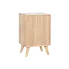 Chest of drawers Home ESPRIT Natural Metal Rubber wood 40 x 30 x 63 cm