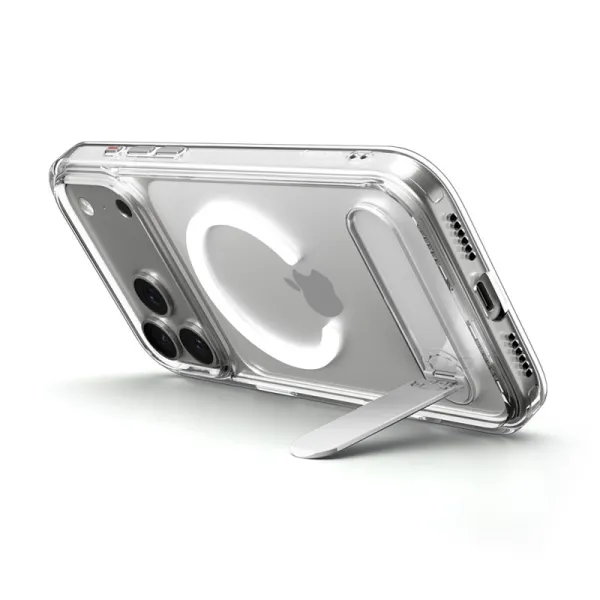 Spigen Ultra Hybrid T Mag MagSafe - Case for iPhone 17 Pro Max (Clear/White)