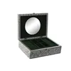 Jewelry box Home ESPRIT Green Silver Wood Aluminium 22,5 x 17,5 x 7,6 cm