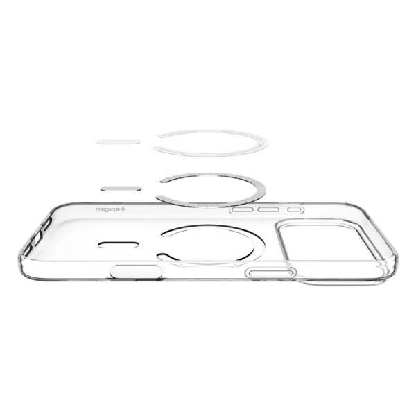 Spigen Liquid Crystal Mag MagSafe - Case for iPhone 17 Pro Max (Clear/White)