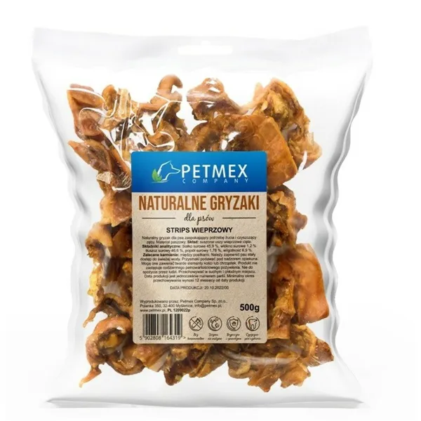 Dog Snack Petmex Pig 500 g