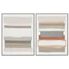 Painting Home ESPRIT Abstract Urban 62,3 x 4,5 x 82,3 cm (2 Units)