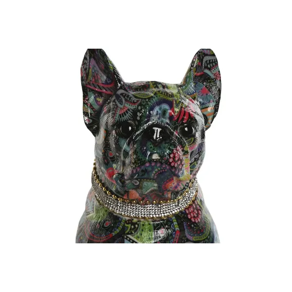 Decorative Figure Home ESPRIT Multicolour Dog 26 x 15 x 29 cm