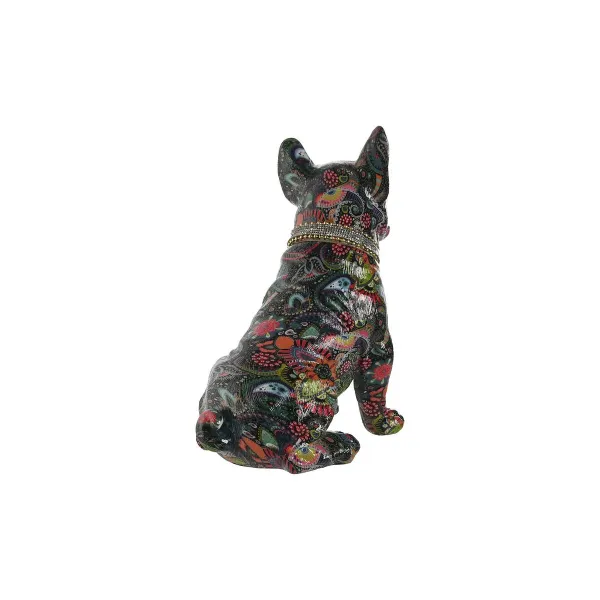 Decorative Figure Home ESPRIT Multicolour Dog 26 x 15 x 29 cm