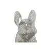 Decorative Figure Home ESPRIT Silver Dog 28 x 17 x 33 cm