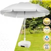 Base for beach umbrella Aktive White Polyresin