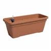 Plant pot Artevasi Brown 24,3 x 22 cm Plastic Rectangular