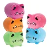 Tasty Peach - Plush Mascot 9 cm Kinetic Orange Meowchi