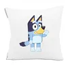 3D cushion Bluey White 30 x 30 cm Squared