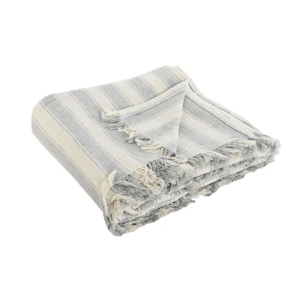 Blanket Home ESPRIT Grey 230 x 260 cm