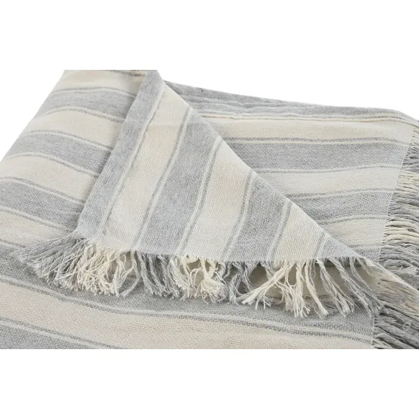 Blanket Home ESPRIT Grey 150 x 250 cm