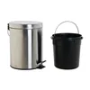 Pedal bin DKD Home Decor Silver 5 L