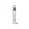 Toilet Roll Holder Home ESPRIT White Turquoise Metal 30 x 16 x 78,5 cm (2 Units)