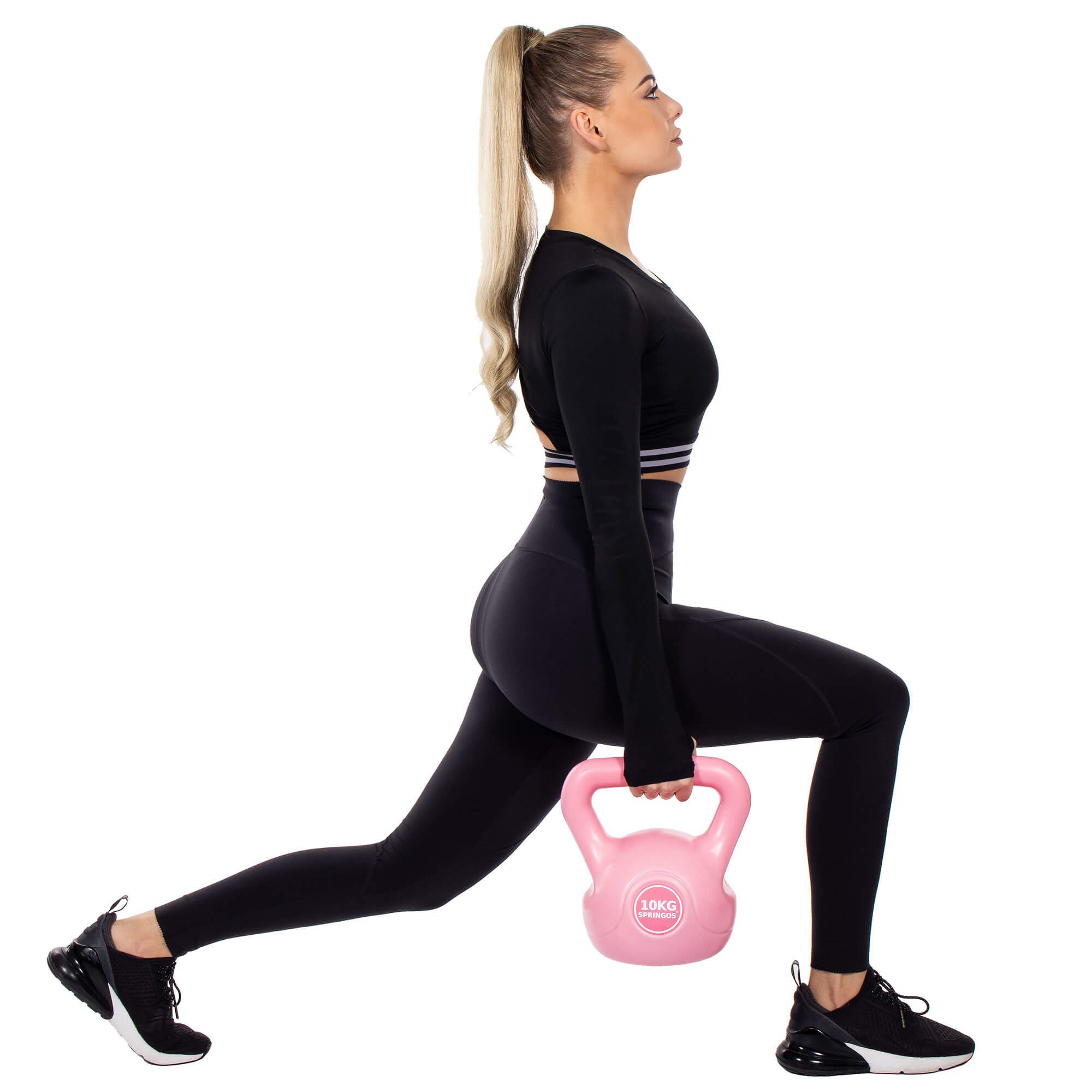 Hantel ABS Springos FA1061, roosa 10kg | Osta veebist — Megaluks