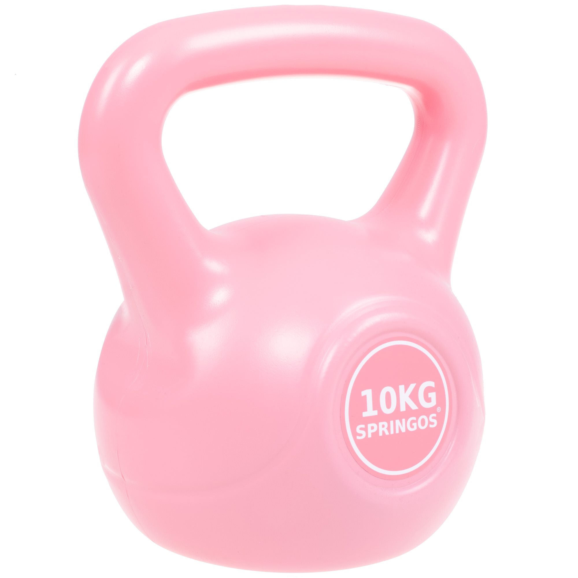 Dumbbell ABS Springos FA1061, pink 10kg