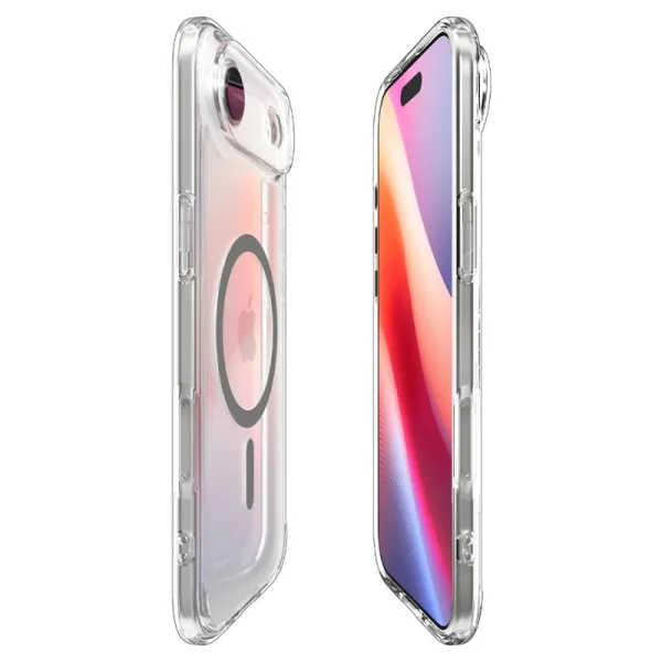 Spigen Ultra Hybrid Mag MagSafe - Case for iPhone Air (Clear/Graphite)
