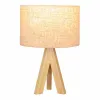 Desk lamp EDM 32160 Wood Cloth 18 x 18 x 30 cm E27