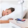 LED lamp with Speaker and Wireless Charger Grundig White 15 W 76 Lm Ø 12 x 34 cm Plastic 3-in-1