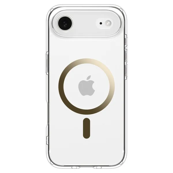 Spigen Ultra Hybrid Mag MagSafe - Case for iPhone Air (Clear/Gold)