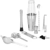 Bartender Set Boston Shaker Springos KI0009 11 pcs. Silver