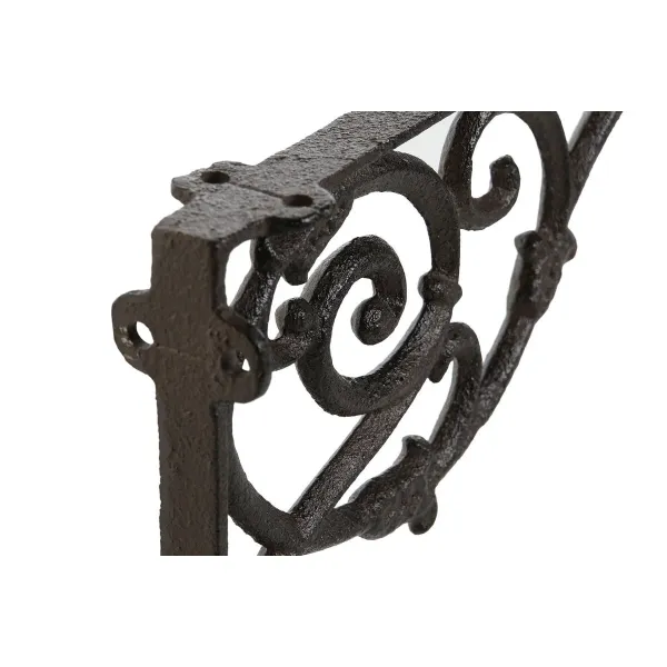 Wall Bracket Home ESPRIT Iron 24 x 3,2 x 15 cm