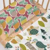 Fitted sheet HappyFriday MOSHI MOSHI Multicolour Light brown 70 x 140 x 14 cm