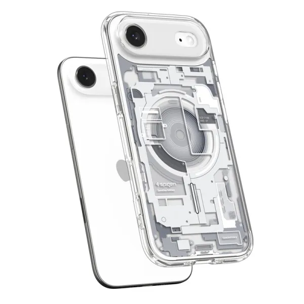 Spigen Ultra Hybrid Mag MagSafe - Case for iPhone Air (Zero One White)