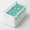 Fitted sheet HappyFriday MOSHI MOSHI Green Multicolour 70 x 140 x 14 cm