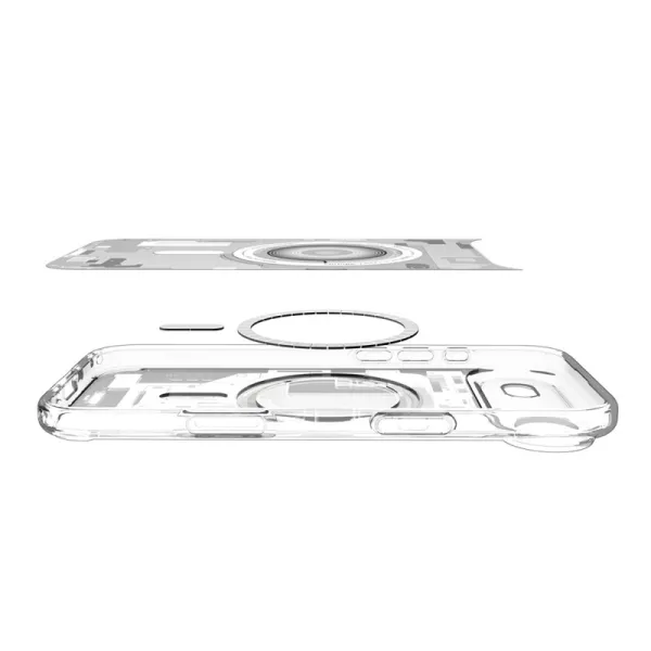 Spigen Ultra Hybrid Mag MagSafe - Case for iPhone Air (Zero One White)