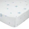 Fitted sheet HappyFriday BASIC KIDS Blue 70 x 140 x 14 cm