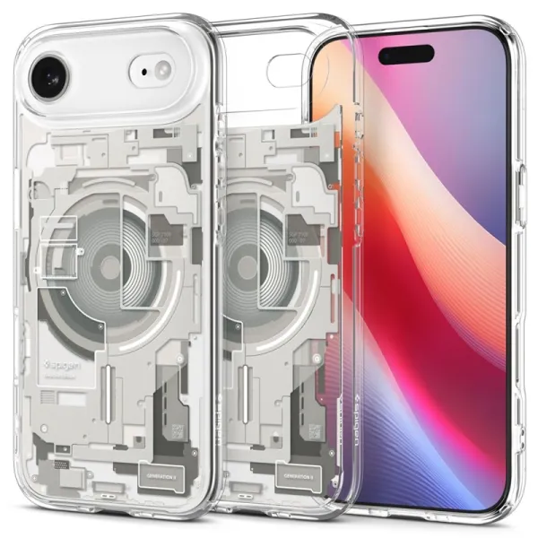 Spigen Ultra Hybrid Mag MagSafe - Case for iPhone Air (Zero One Natural Titanium)