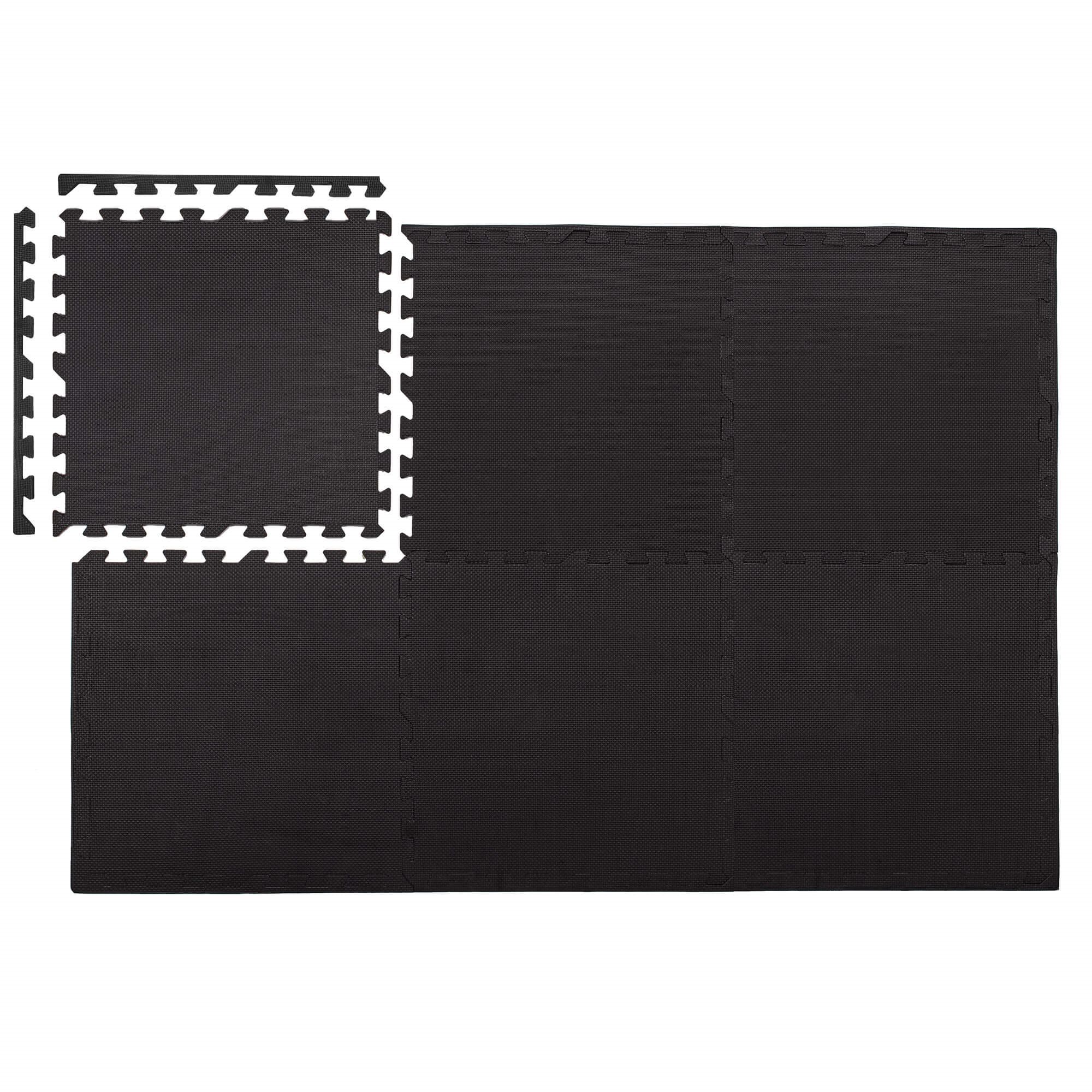 Exercise Mat Puzzle Springos FM0003 120x180 cm Black