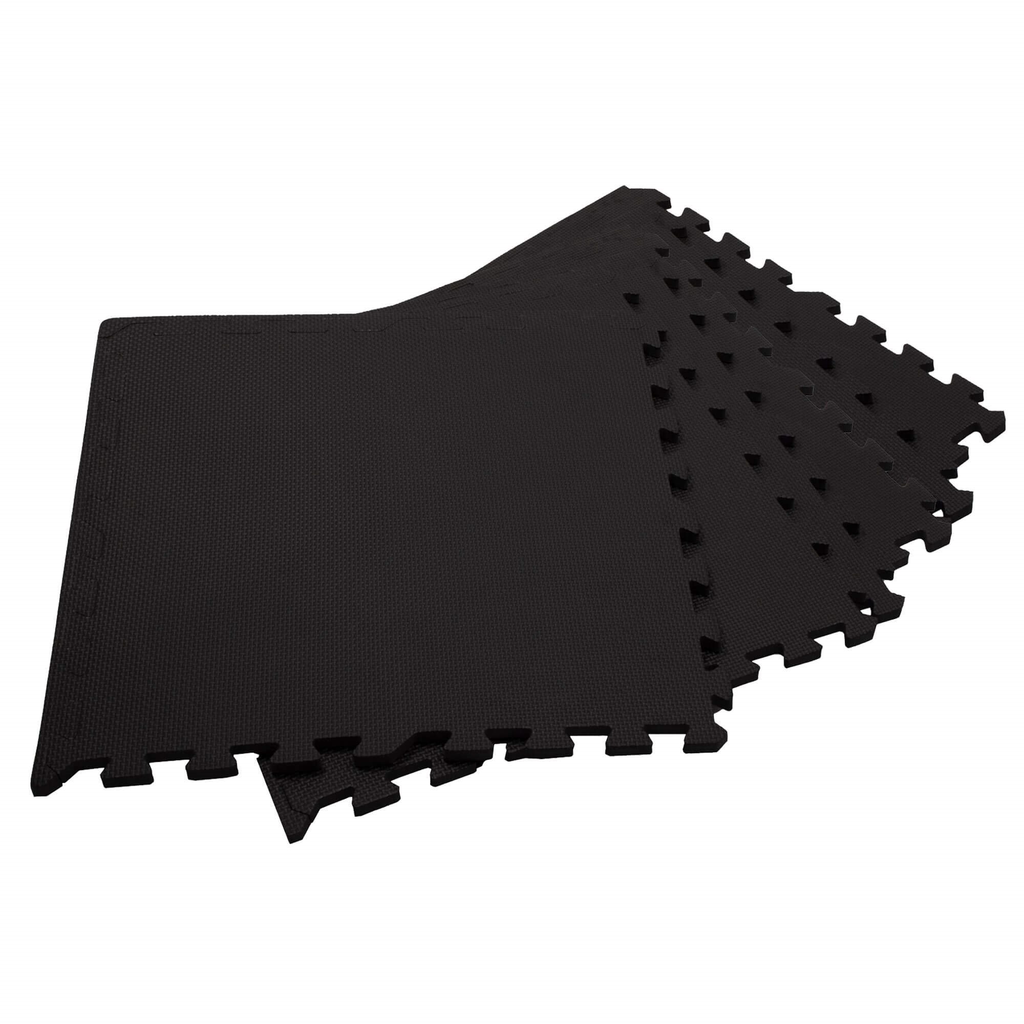 Exercise Mat Puzzle Springos FM0003 120x180 cm Black