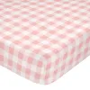 Fitted sheet HappyFriday BASIC KIDS White Pink 70 x 140 x 14 cm