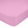 Fitted sheet HappyFriday BASIC KIDS Pink 70 x 140 x 14 cm