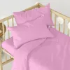 Fitted sheet HappyFriday BASIC KIDS Pink 70 x 140 x 14 cm