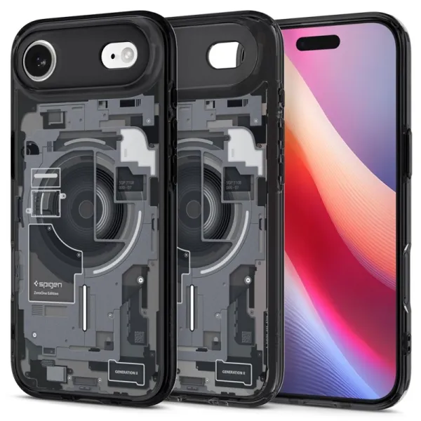 Spigen Ultra Hybrid Mag MagSafe - Case for iPhone Air (Zero One Black)