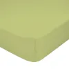 Fitted sheet HappyFriday BASIC KIDS Green 70 x 140 x 14 cm