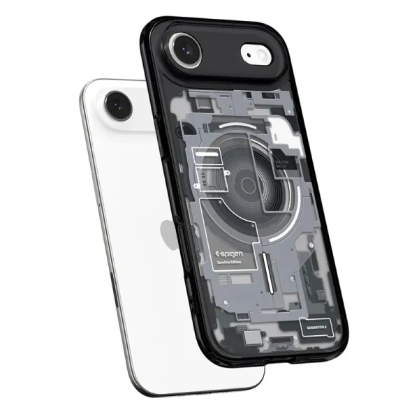 Spigen Ultra Hybrid Mag MagSafe - Case for iPhone Air (Zero One Black)