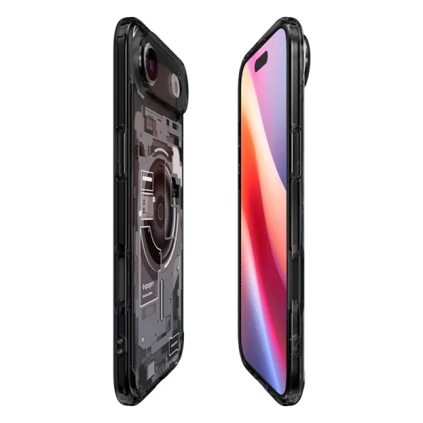 Spigen Ultra Hybrid Mag MagSafe - Case for iPhone Air (Zero One Black)