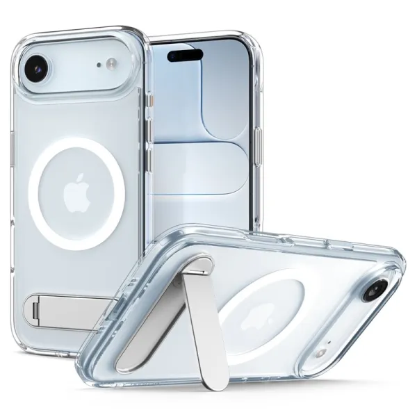 Spigen Ultra Hybrid S Mag MagSafe - Case for iPhone Air (Clear/White)