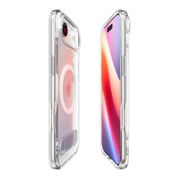 Spigen Ultra Hybrid S Mag MagSafe - Case for iPhone Air (Clear/White)