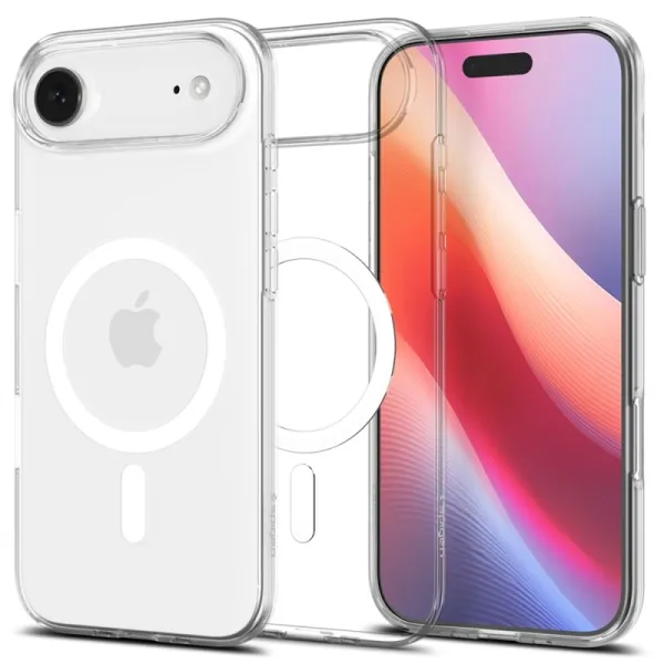 Spigen Liquid Crystal Mag MagSafe - Case for iPhone Air (Clear/White)